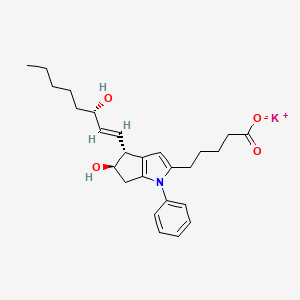 Chemical structure of Piriprost Potassium