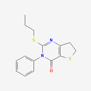 Chemical structure of BC 11-38