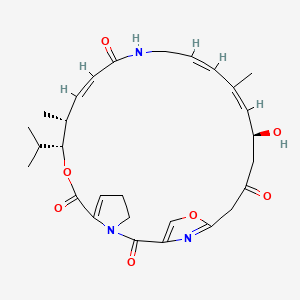 Chemical structure of Virginiamycin M1