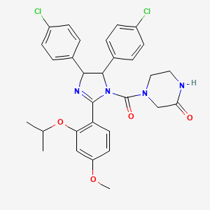Chemical structure of Nutlin-3