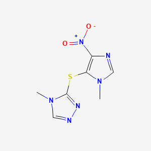 Chemical structure of MNITMT
