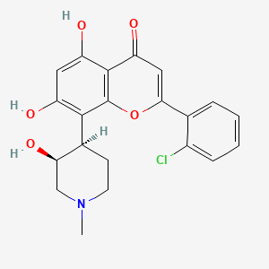 Chemical structure of Alvocidib