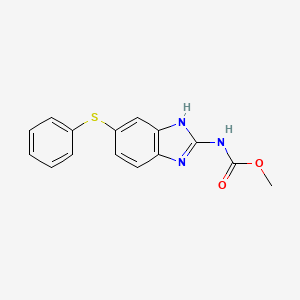 Chemical structure of Fenbendazole