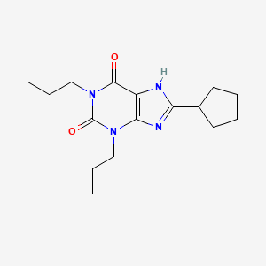 Chemical structure of DPCPX
