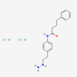 Chemical structure of Bizine