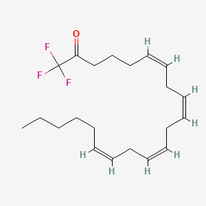 Chemical structure of AACOCF3