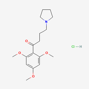 Chemical structure of Buflomedil HCl