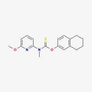 Chemical structure of Liranaftate