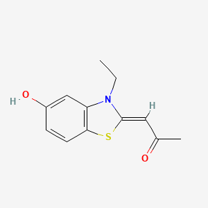 Chemical structure of INDY