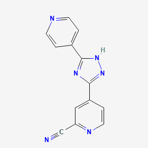 Chemical structure of Topiroxostat