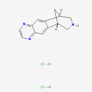 Chemical structure of Varenicline Hydrochloride