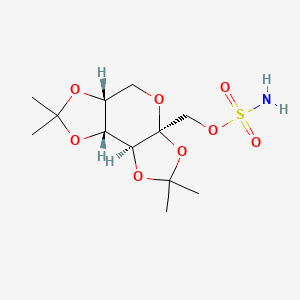 Chemical structure of Topiramate