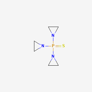 Chemical structure of Thiotepa
