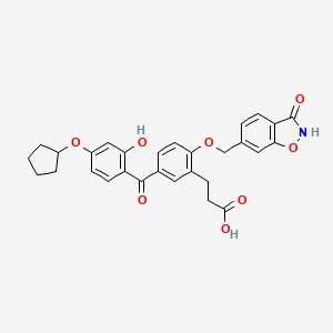Chemical structure of T-5224