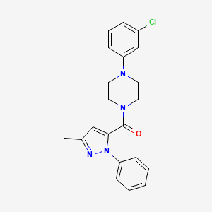 Chemical structure of XRP44X