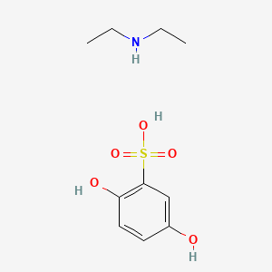 Chemical structure of Etamsylate