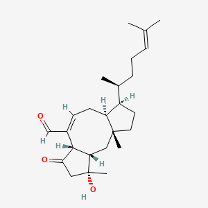 Chemical structure of Ophiobolin C