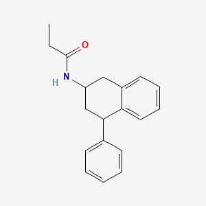 Chemical structure of 4P-Pdot