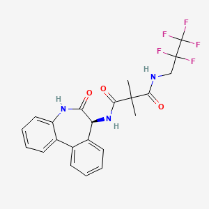 Chemical structure of RO4929097