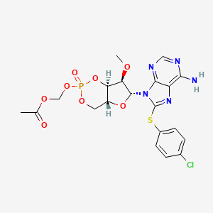 Chemical structure of 8-pCPT-2-O-Me-cAMP-AM