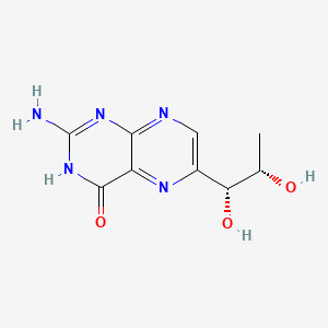 Chemical structure of Biopterin