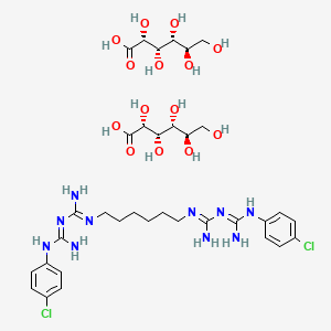 Chemical structure of Chlorhexidine Gluconate