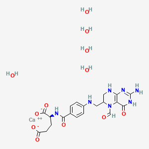 Chemical structure of Leucovorin Calcium