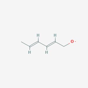 Chemical structure of Sorbitol