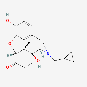 Chemical structure of Naltrexone