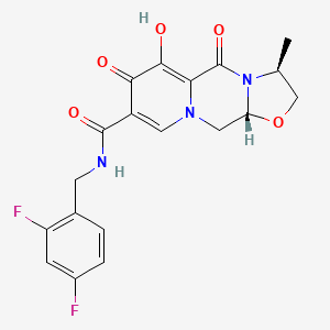 Chemical structure of Cabotegravir