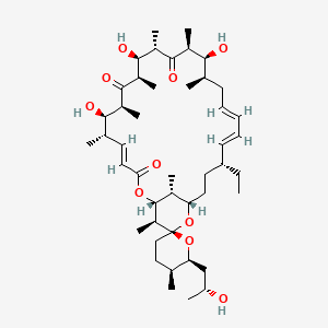 Chemical structure of Oligomycin C