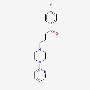 Chemical structure of Azaperone