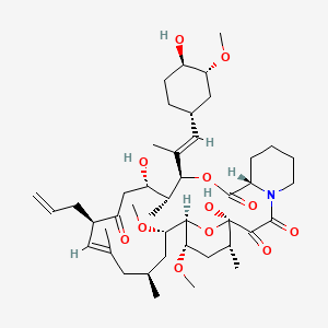 Chemical structure of Tacrolimus