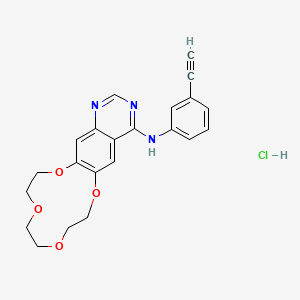 Chemical structure of Icotinib Hydrochloride