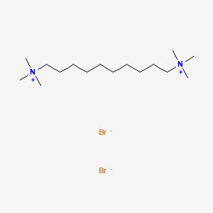 Chemical structure of Decamethonium Bromide