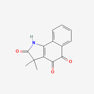 Chemical structure of BVT 948