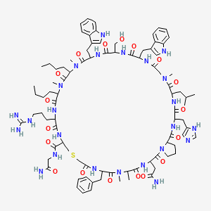 Chemical structure of PD-1/PD-L1 Inhibitor 3