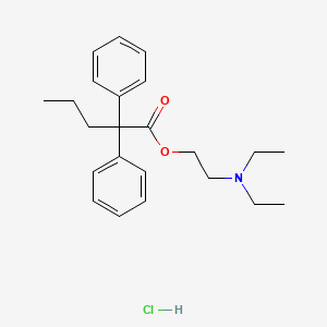 Chemical structure of Proadifen Hydrochloride
