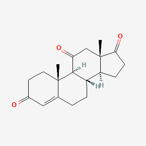 Chemical structure of Adrenosterone