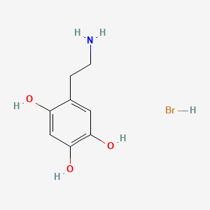 Chemical structure of 6-Hydroxydopamine hydrobromide