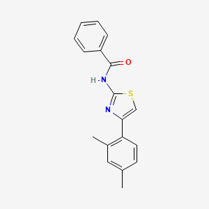 Chemical structure of INH1