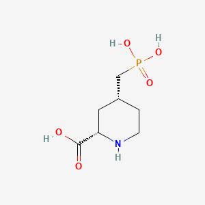 Chemical structure of Selfotel