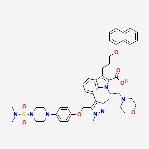 Chemical structure of A-1210477