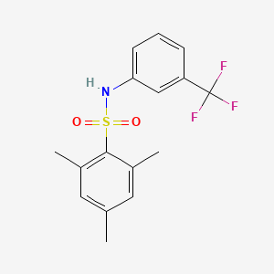 Chemical structure of m-3M3FBS