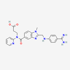 Chemical structure of Dabigatran