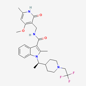 Chemical structure of CPI-1205
