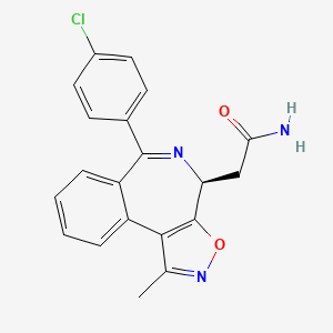 Chemical structure of Pelabresib Anhydrous