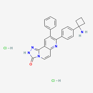 Chemical structure of MK-2206 dihydrochloride
