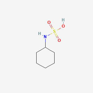 Chemical structure of Cyclamate