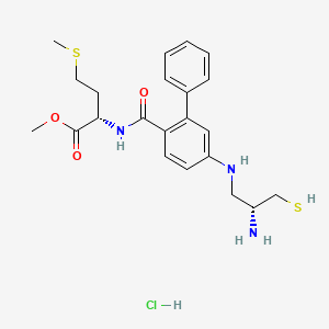 Chemical structure of FTI 277 HCl